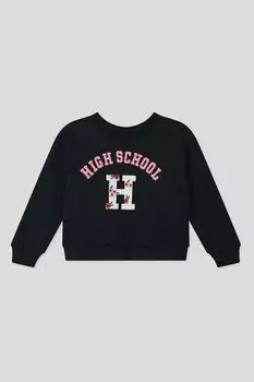 Хлопковый свитшот с принтом OVS