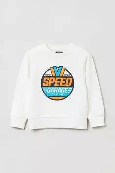 Хлопковый свитшот с принтом OVS