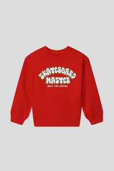 Хлопковый свитшот с принтом OVS