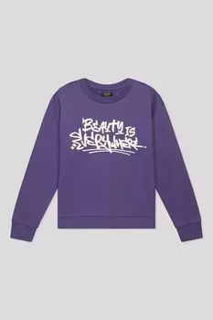 Хлопковый свитшот с принтом OVS