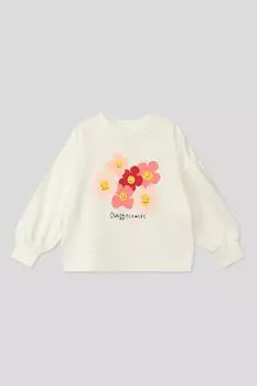 Хлопковый свитшот с принтом OVS