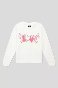 Хлопковый свитшот с принтом OVS