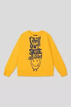 Хлопковый свитшот с принтом OVS