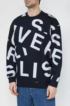 Хлопковый свитшот с принтом s.Oliver