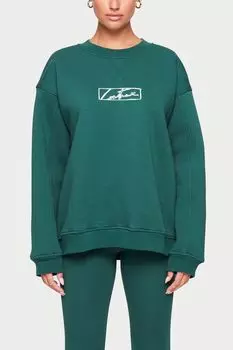 Хлопковый свитшот с принтом The Couture Club