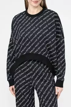 Хлопковый свитшот с принтом VERSACE JEANS COUTURE