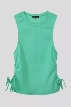 Хлопковый топ Loft