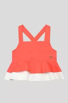 Хлопковый топ с оборками Silver Spoon Ceremony