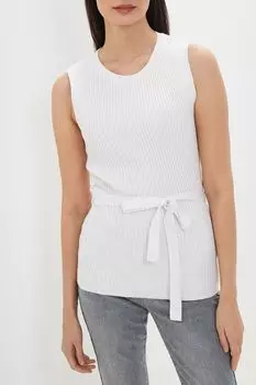 Хлопковый топ с поясом Silvian Heach