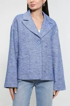 Хлопковый жакет с накладными карманами Silvian Heach