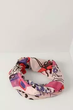 Хомут-шарф с принтом Fraas