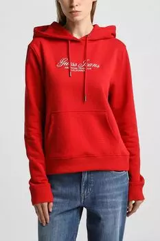 Худи хлопковое Guess Jeans