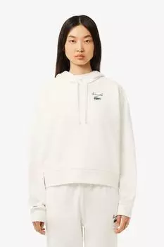 Худи хлопковое Lacoste