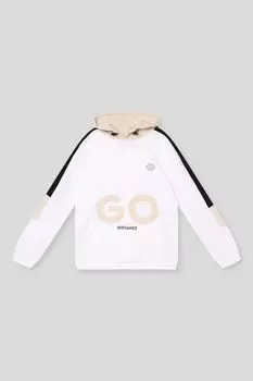 Худи хлопковое с капюшоном на кулиске Nukutavake