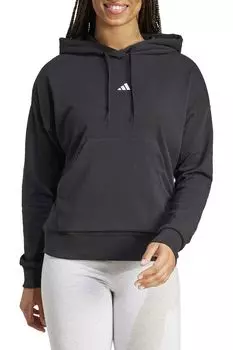 Худи хлопковое с карманом Adidas