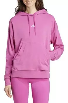 Худи хлопковое с карманом Adidas