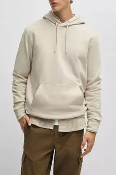 Худи хлопковое с карманом BOSS