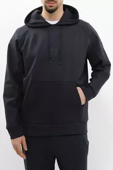 Худи хлопковое с карманом BOSS