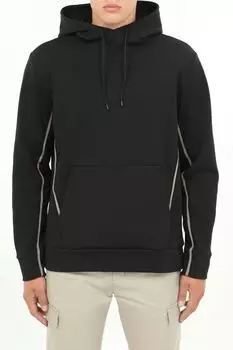 Худи хлопковое с карманом BOSS