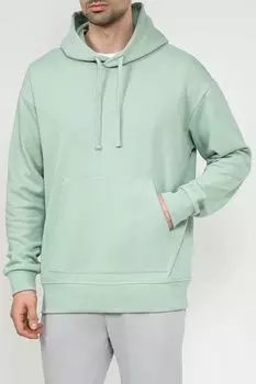 Худи хлопковое с карманом COLORPLAY