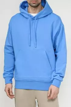 Худи хлопковое с карманом COLORPLAY