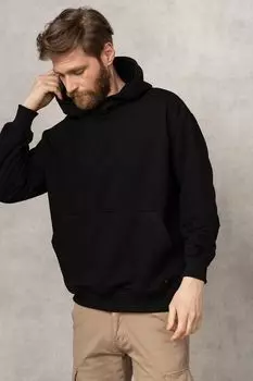 Худи хлопковое с карманом DTMD