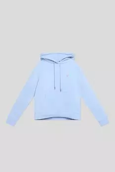 Худи хлопковое с карманом Guess Jeans