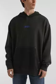 Худи хлопковое с карманом HUGO