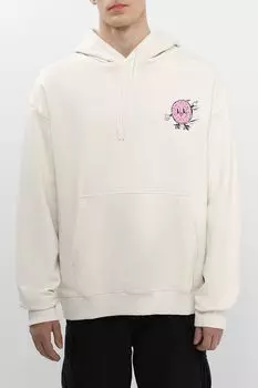 Худи хлопковое с карманом HUGO BLUE