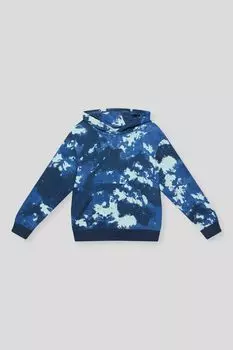 Худи хлопковое с карманом и принтом OVS