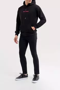 Худи хлопковое с карманом Loft