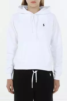 Худи хлопковое с карманом POLO RALPH LAUREN
