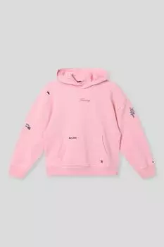 Худи хлопковое с карманом Tommy Hilfiger