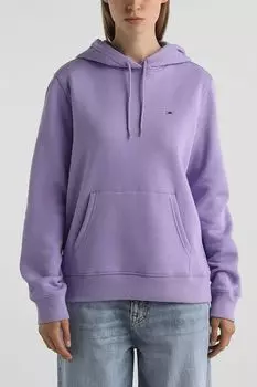 Худи хлопковое с карманом Tommy Jeans