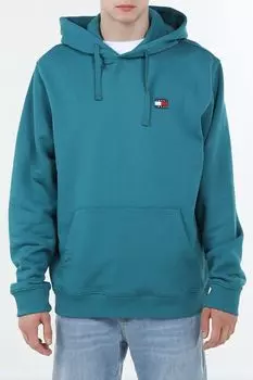 Худи хлопковое с карманом Tommy Jeans