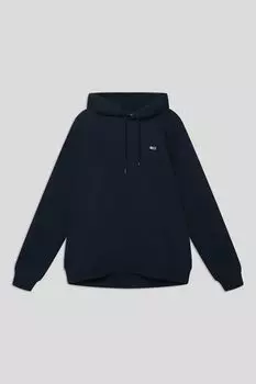 Худи хлопковое с карманом Tommy Jeans