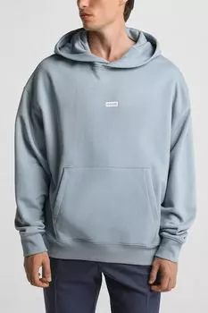 Худи хлопковое с логотипом HUGO