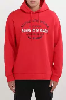 Худи хлопковое с логотипом MARCO DI RADI