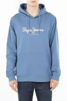 Худи хлопковое с логотипом PEPE JEANS
