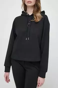 Худи хлопковое с монограммой бренда BOSS