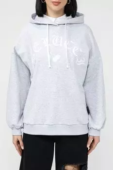 Худи хлопковое с принтом BELUCCI