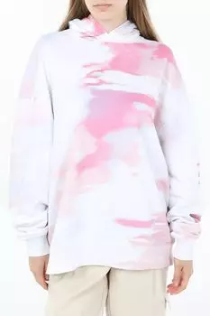 Худи хлопковое с принтом Calvin Klein Jeans