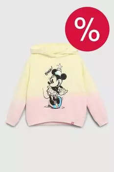 Худи хлопковое с принтом Desigual