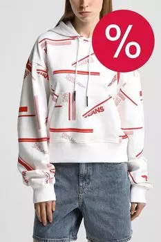 Худи хлопковое с принтом Karl Lagerfeld Jeans