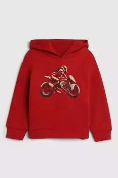 Худи хлопковое с принтом Mayoral