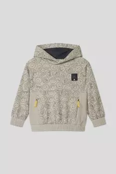 Худи хлопковое с принтом Mayoral