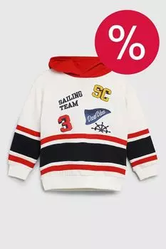 Худи хлопковое с принтом OVS