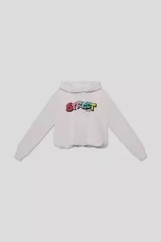 Худи хлопковое с принтом OVS