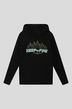 Худи хлопковое с принтом OVS