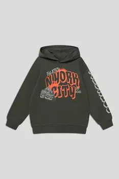 Худи хлопковое с принтом OVS